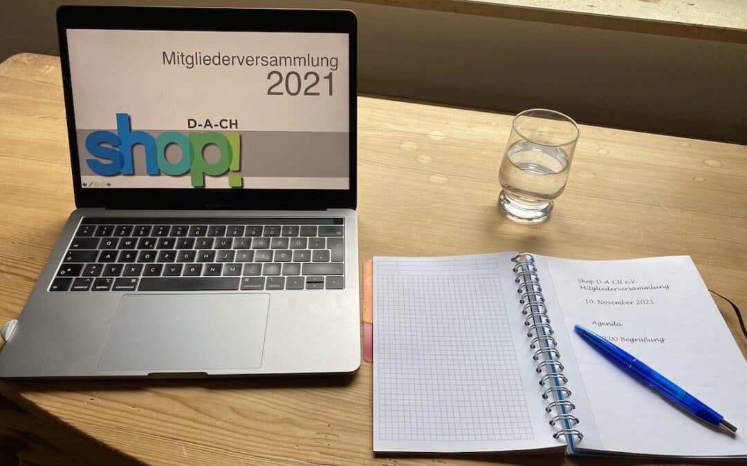 SHOP! D-A-CH e.V. -Mitgliederversammlung am 10.11.2021 –